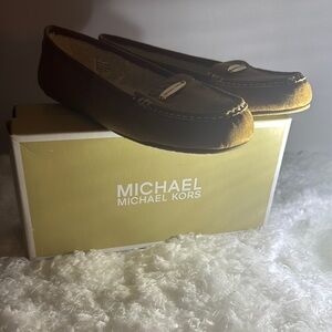 Michael Kors Tan Suede Loafers